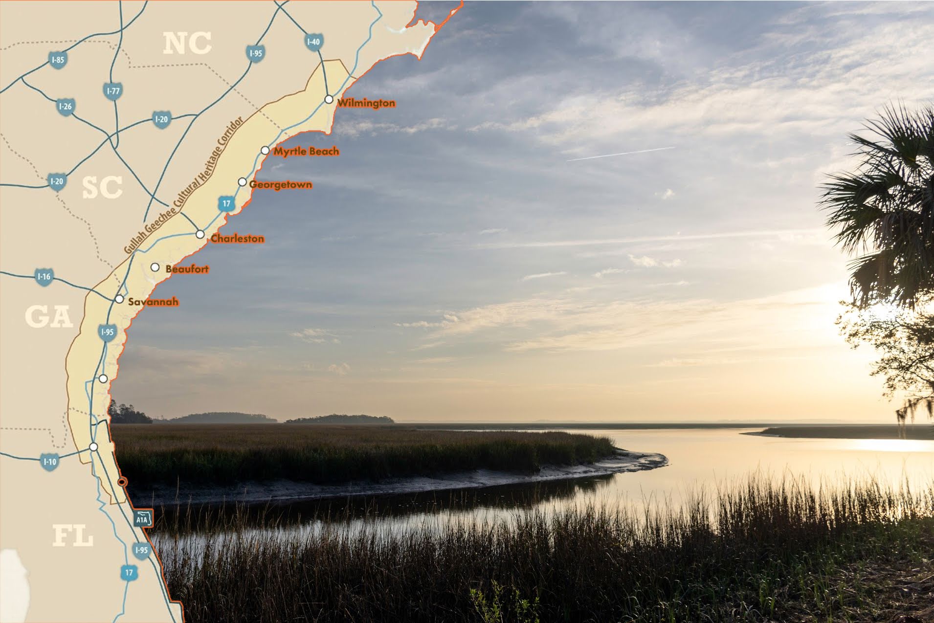 The Gullah/Geechee Historic Corridor extends from as far south as Jacksonville, Florida, and as far north as Wilmington, North Carolina nuestro stories