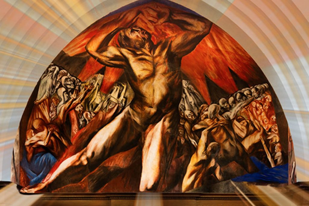 Jose Clemente Orozco’s Prometheus Can Be Found in the Halls of Pomona ...