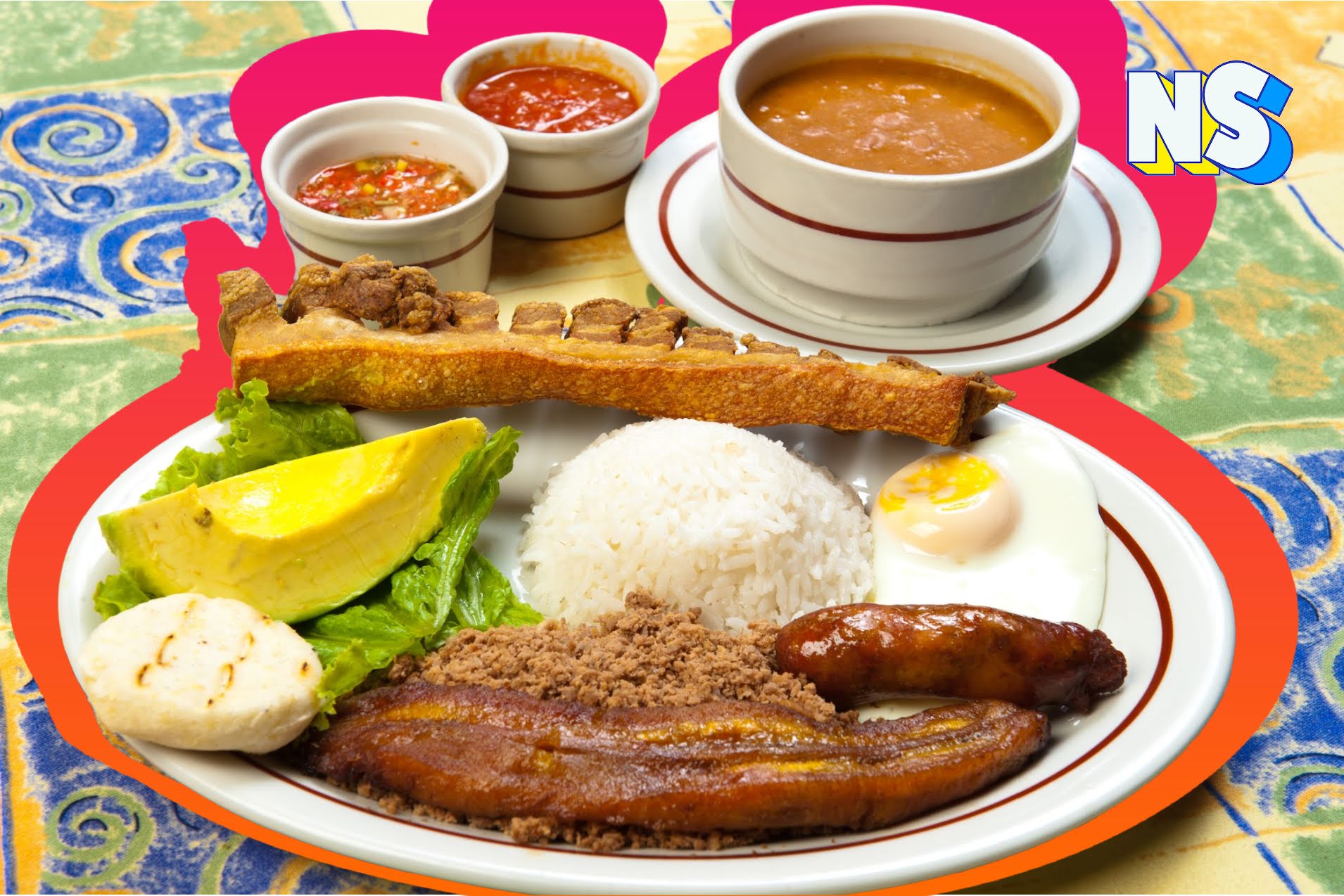 Bandeja Paisa Colombian Dish nuestro Stories