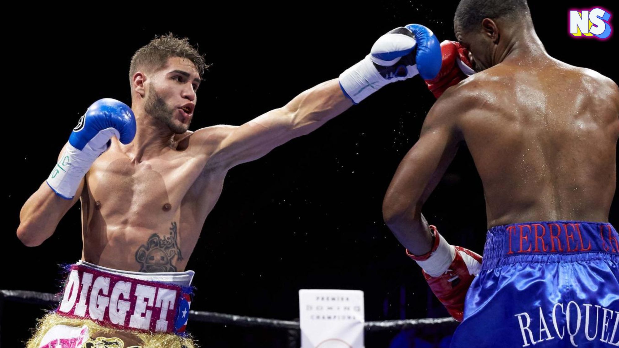 Photo of Prichard Colon and Terrel Williams by Suzanne Theresa/Premier Boxing Champion.